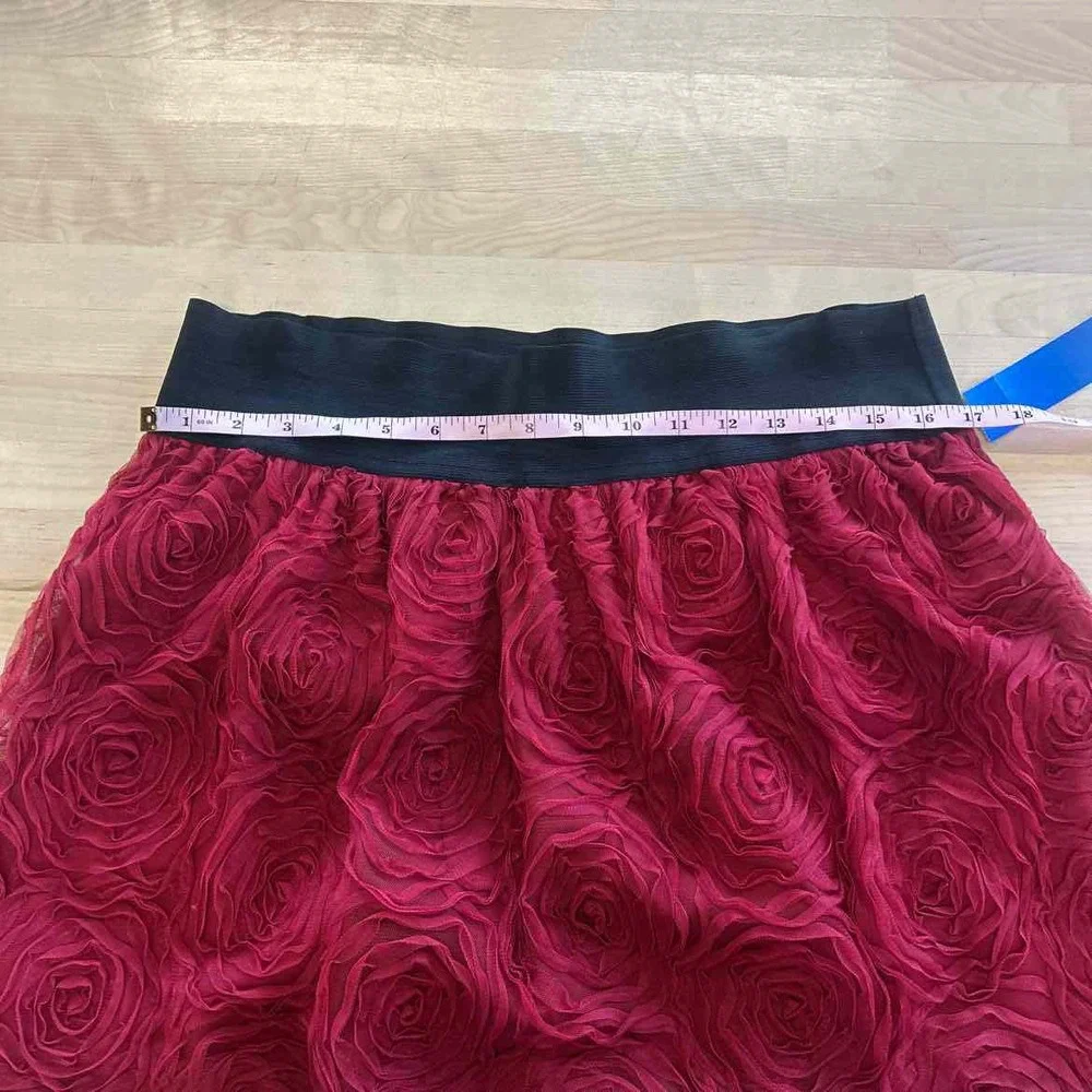 Stoosh Size L Red Preloved Skirt